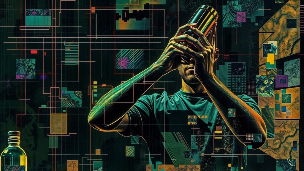 متد شیک کردن در نوشیدنی سرد