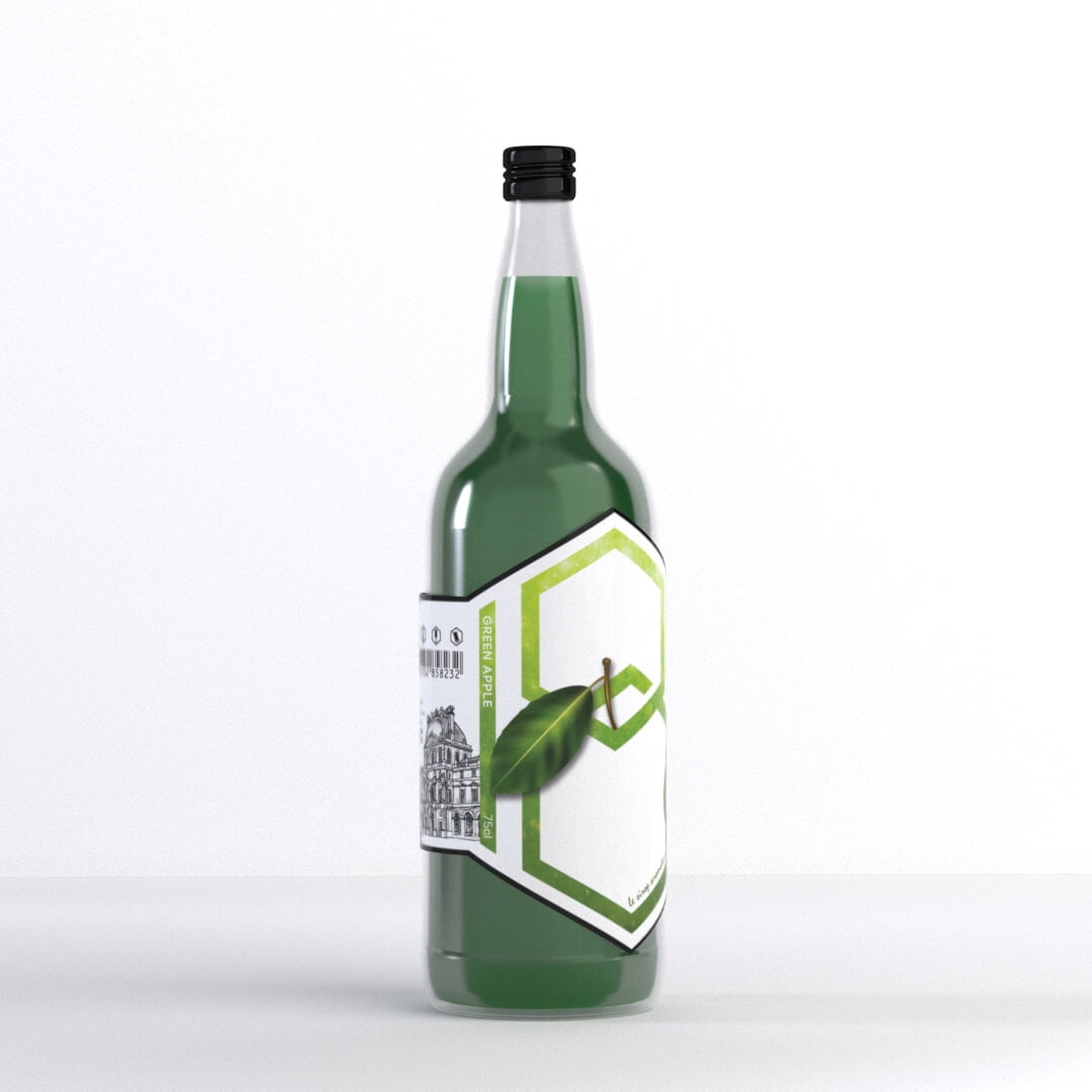 سیروپ سیب سبز