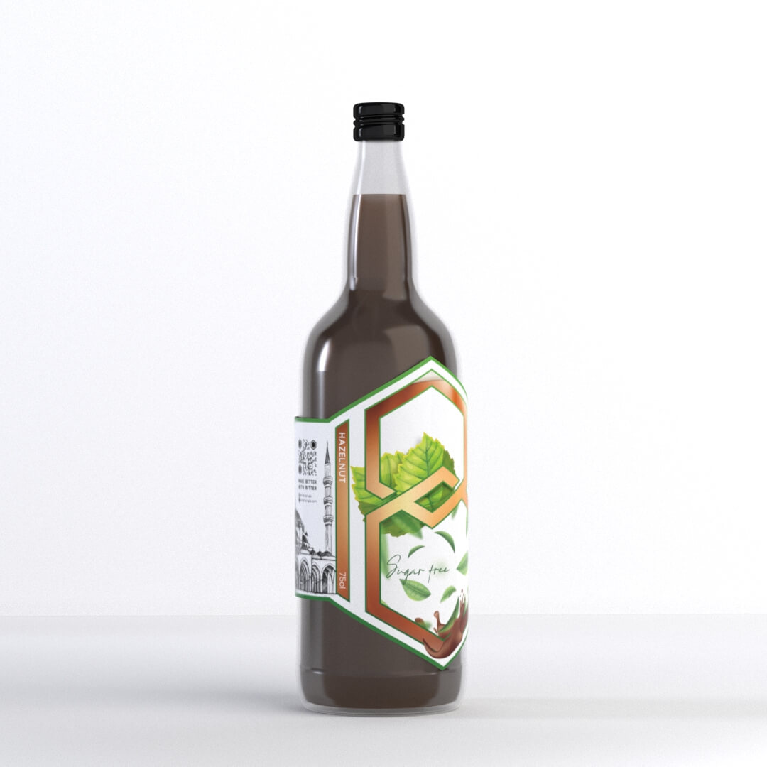 سیروپ بدون قند فندق