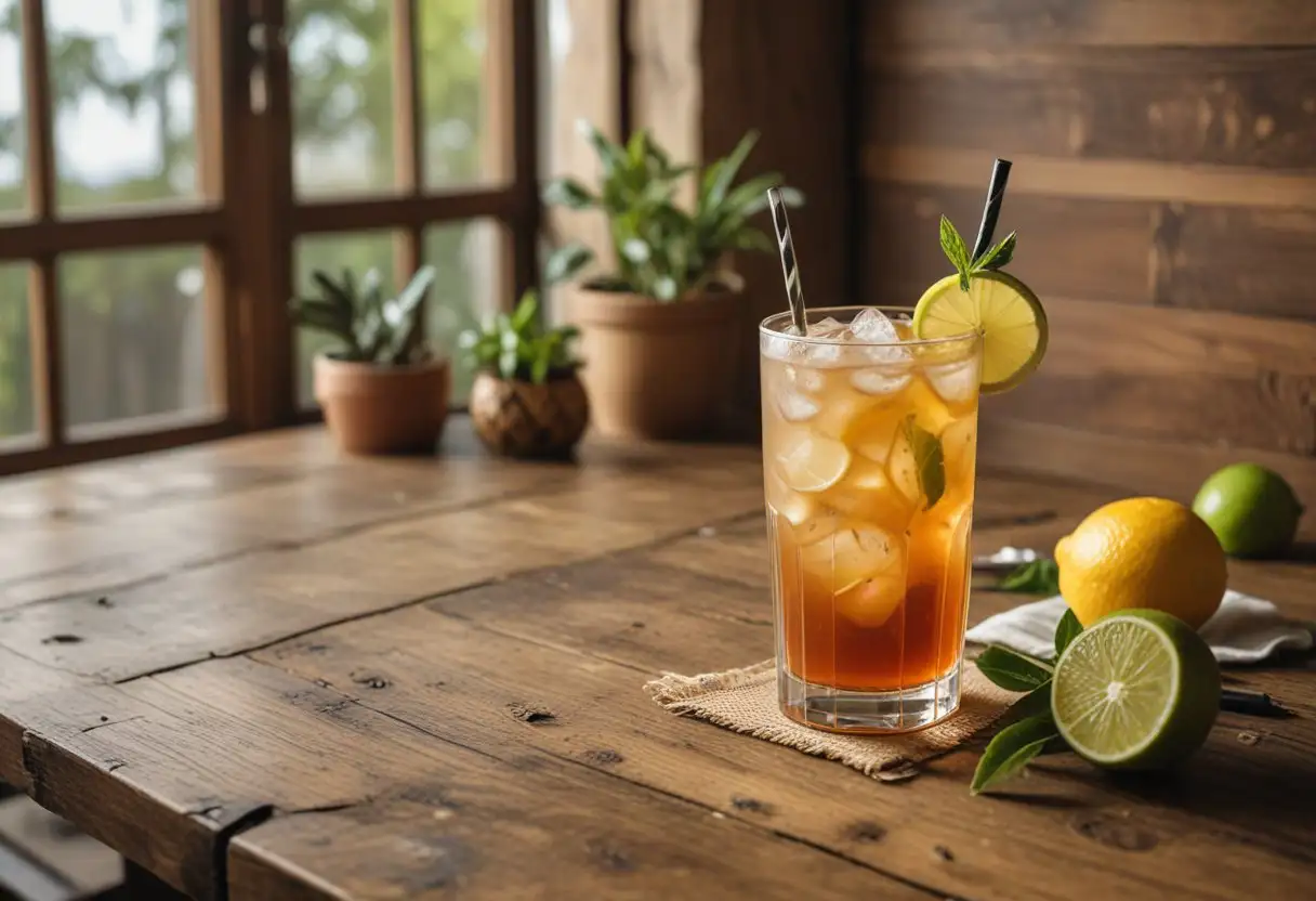 نوشیدنی با پکیج سیروپ بدون قند برای ماکتیل