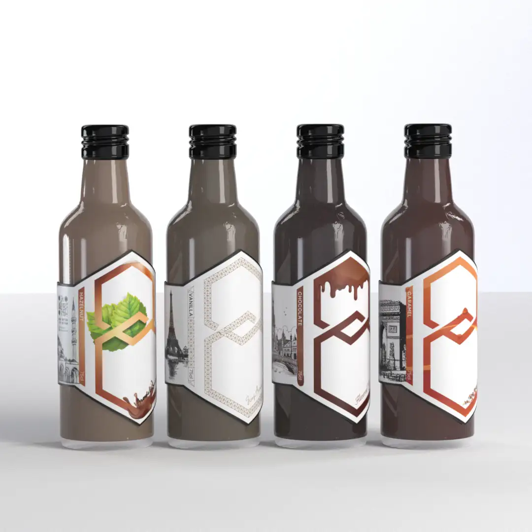 پکیج ۴×۳۵۰ سیروپ برای قهوه