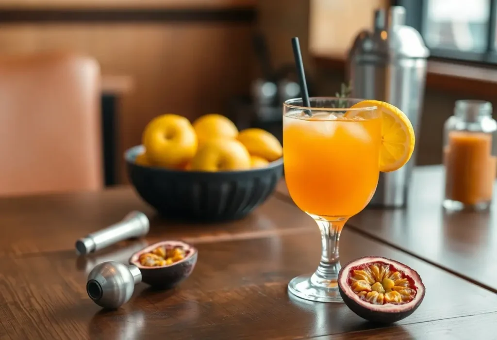 طرز تهیه نوشیدنی با سیروپ بدون قند پشن فروت